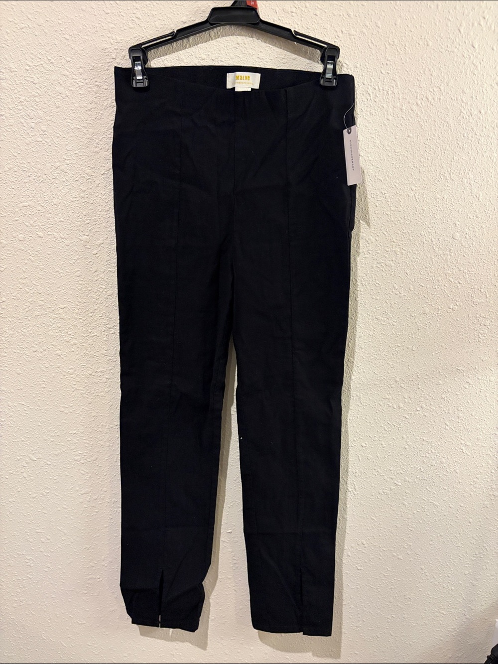 NWT by Anthropologie Slit-Front Ponte Pants S